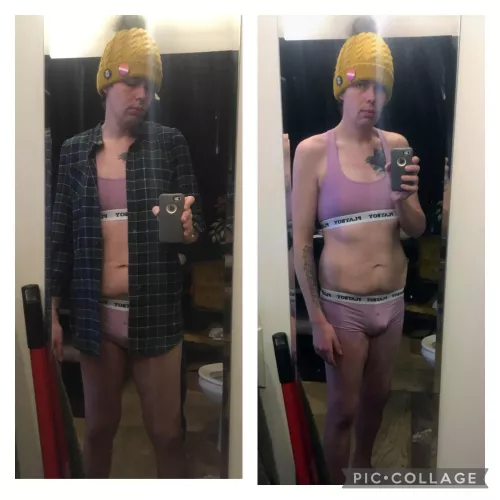 Trans Butch / NB, 31y/o, 2 years HRT.