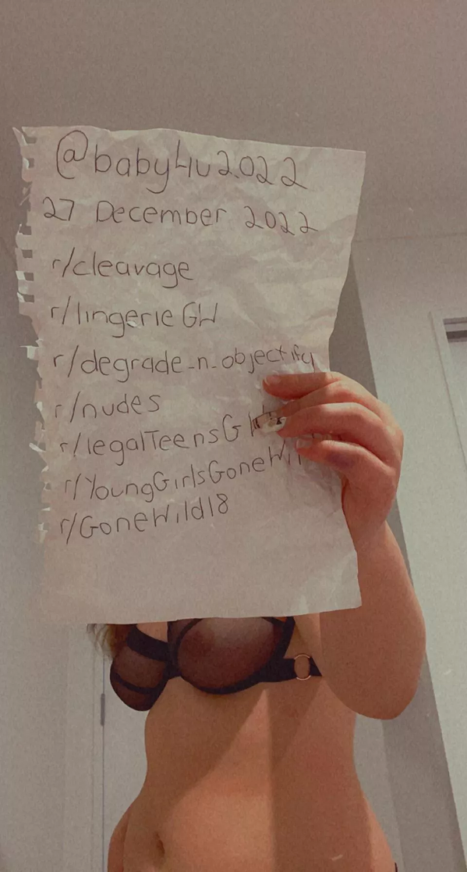 Verification post xx