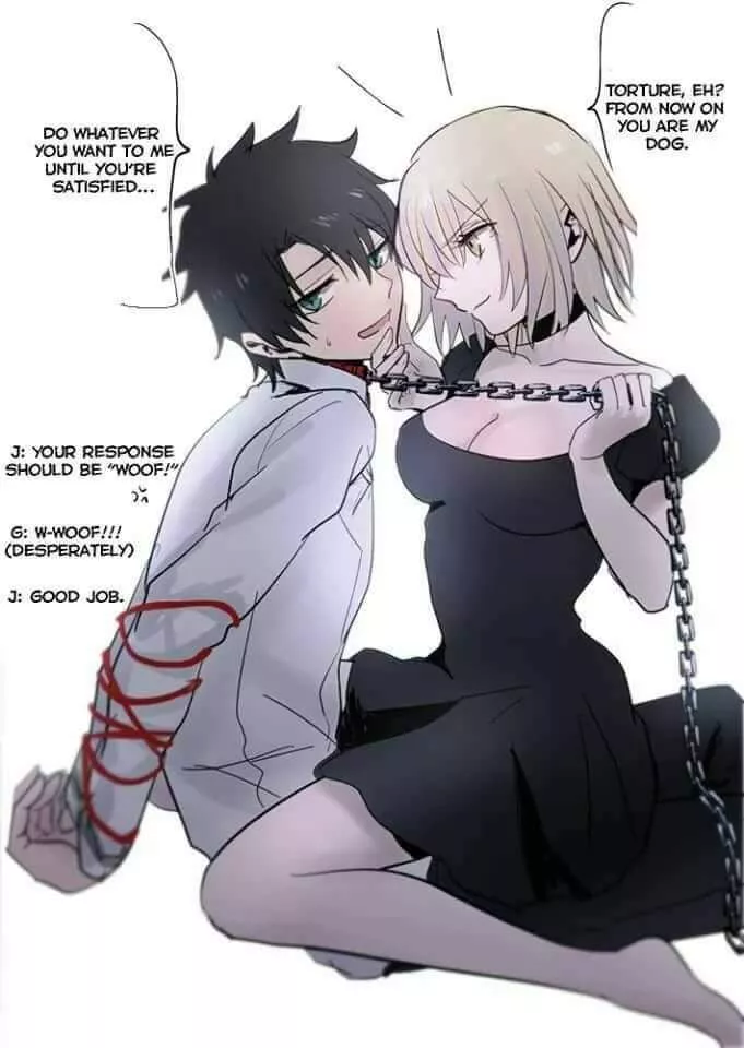 When you go from her boyfriend to her good boy