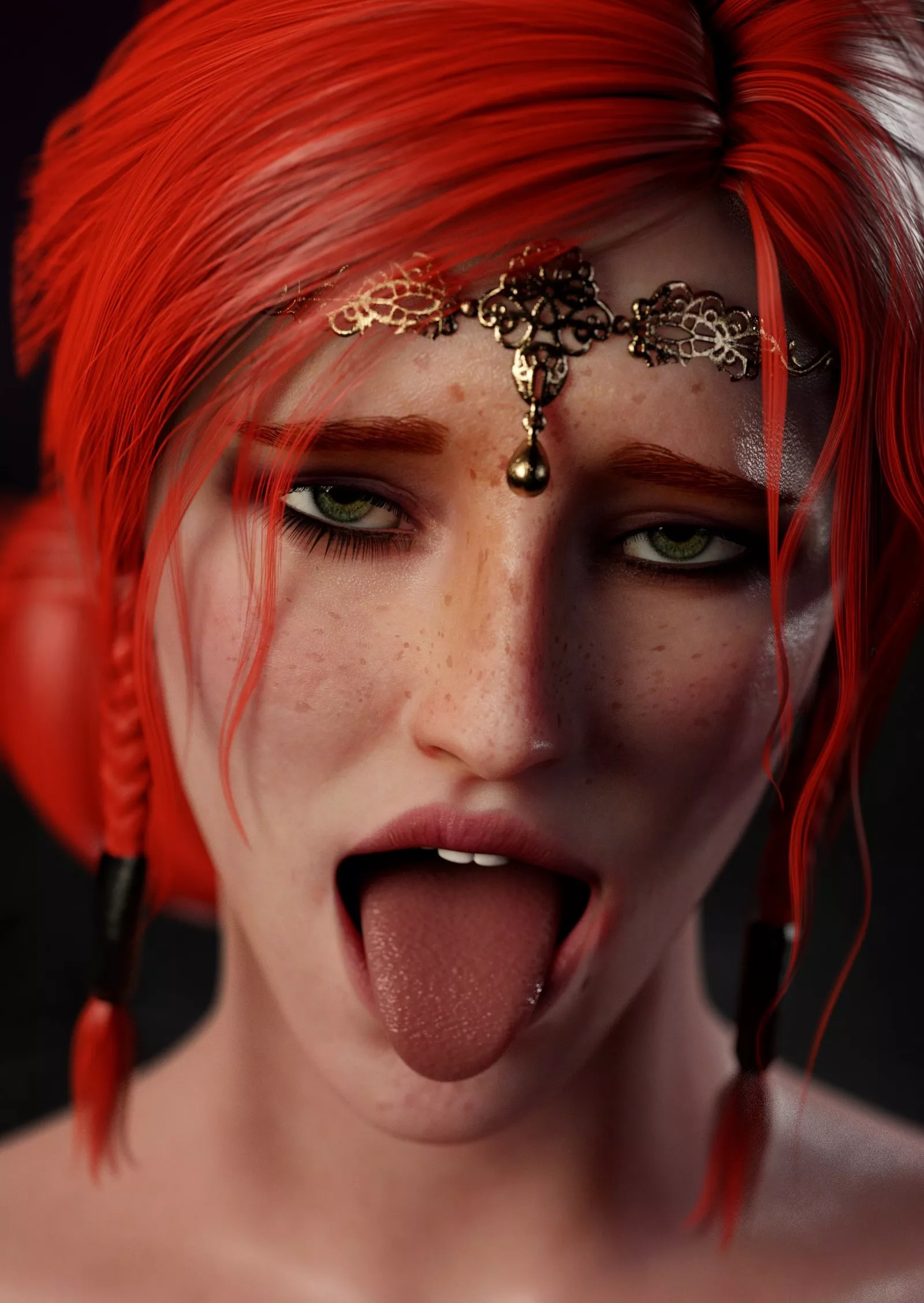 Would you facefuck Triss? [DesireReality]