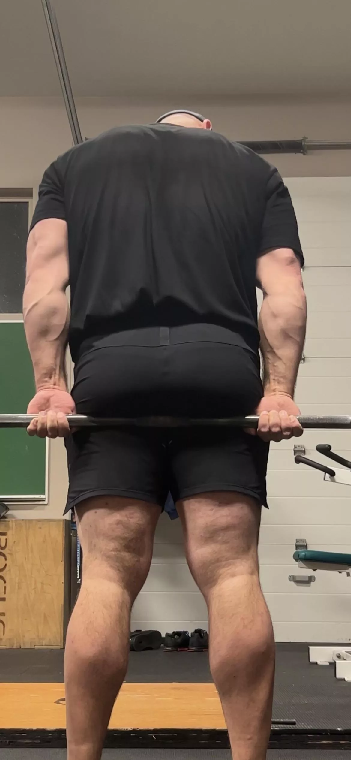 Wrist curling more than all the boys can bench press.