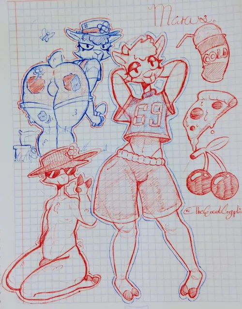 a little goat, his name is marcus