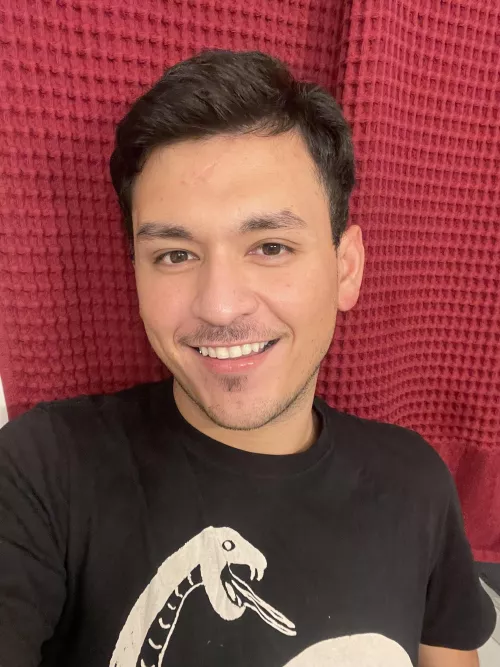 A secret to staying happy is to smile more, this is my attempt at it 😅