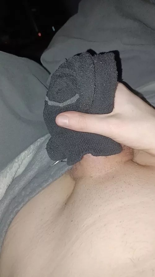 About to fill this sock up!