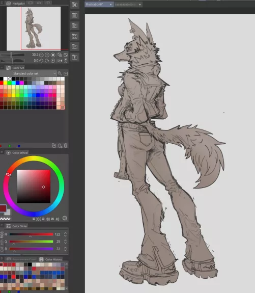 adopt that I sold on twitter, it still needs to be finished