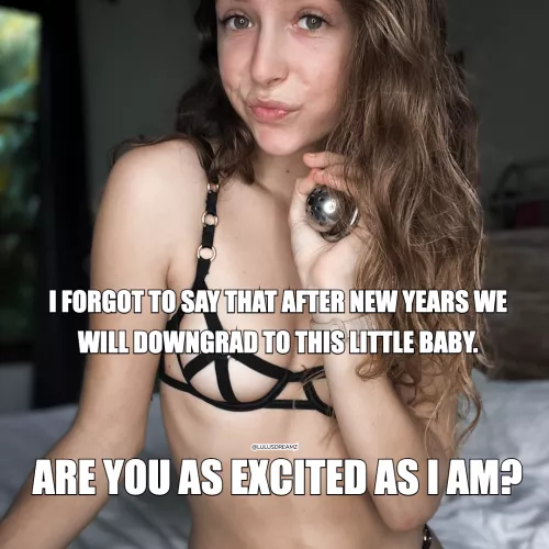 Are you excited as well? 😈