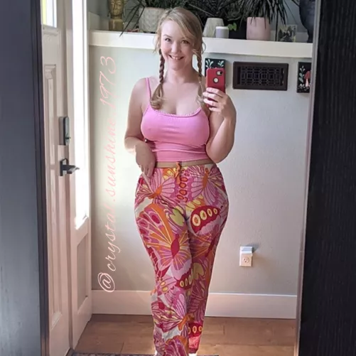 Braless and braids. Happy humpday! [F49]