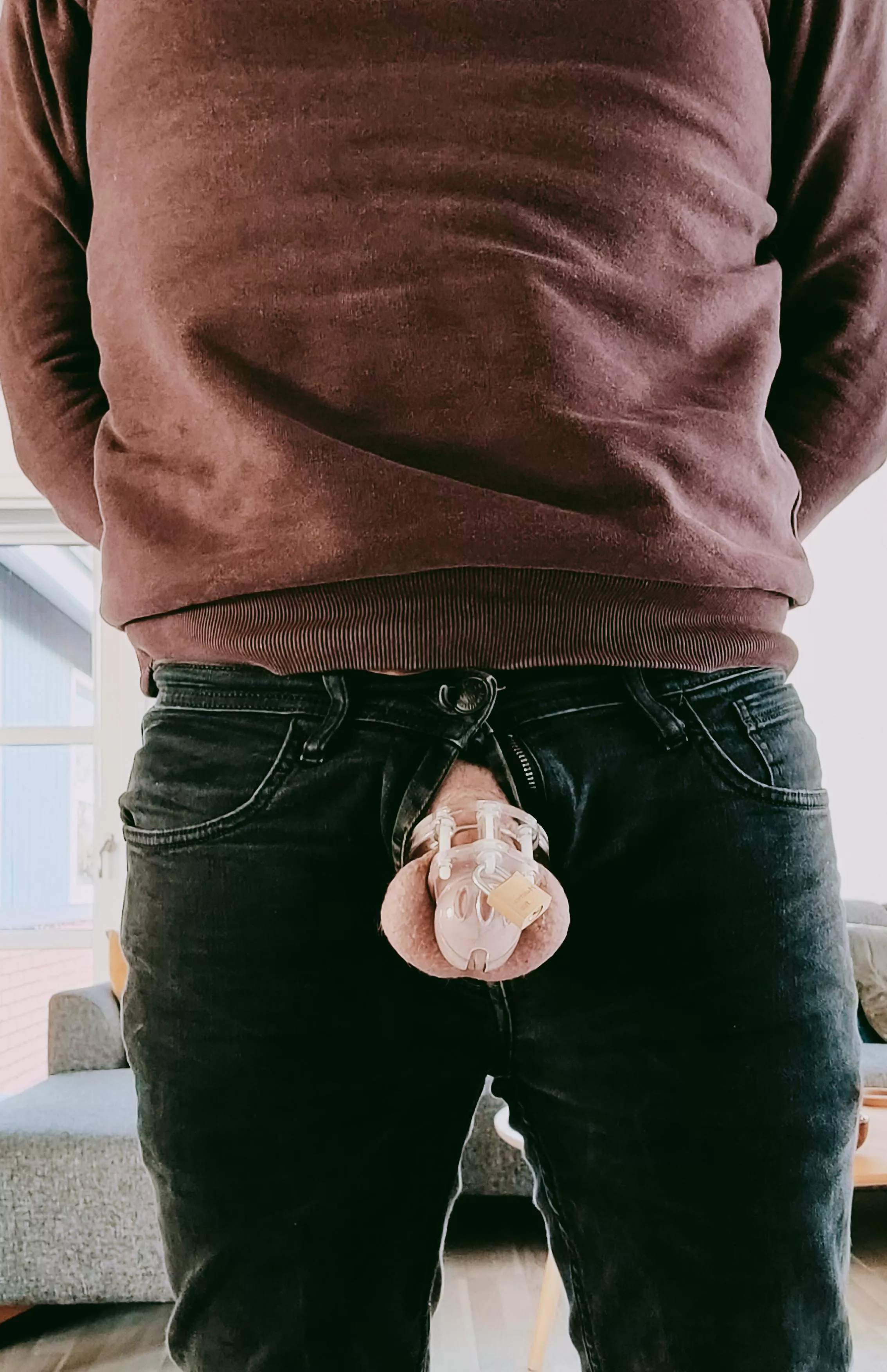 Can a man be locked and still be masculine? trying to find out...