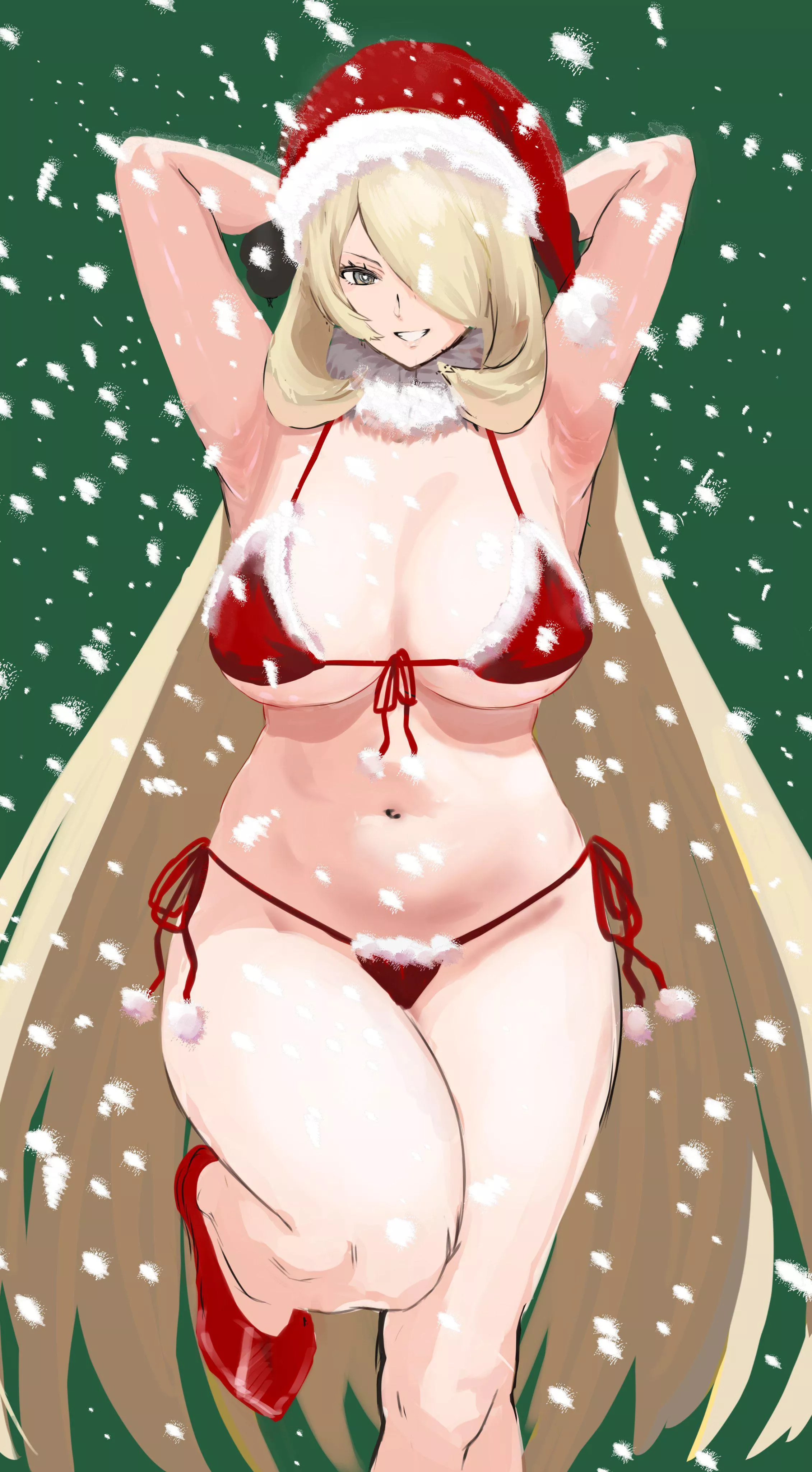 Christmas Cynthia [Pokemon]