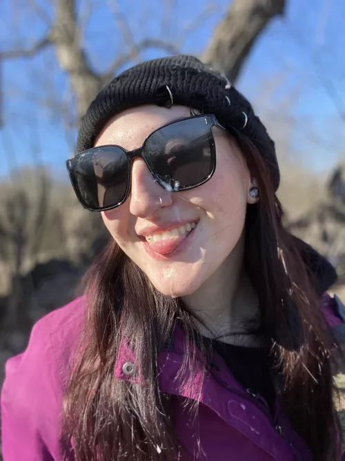 Cover me on a hike? 💦