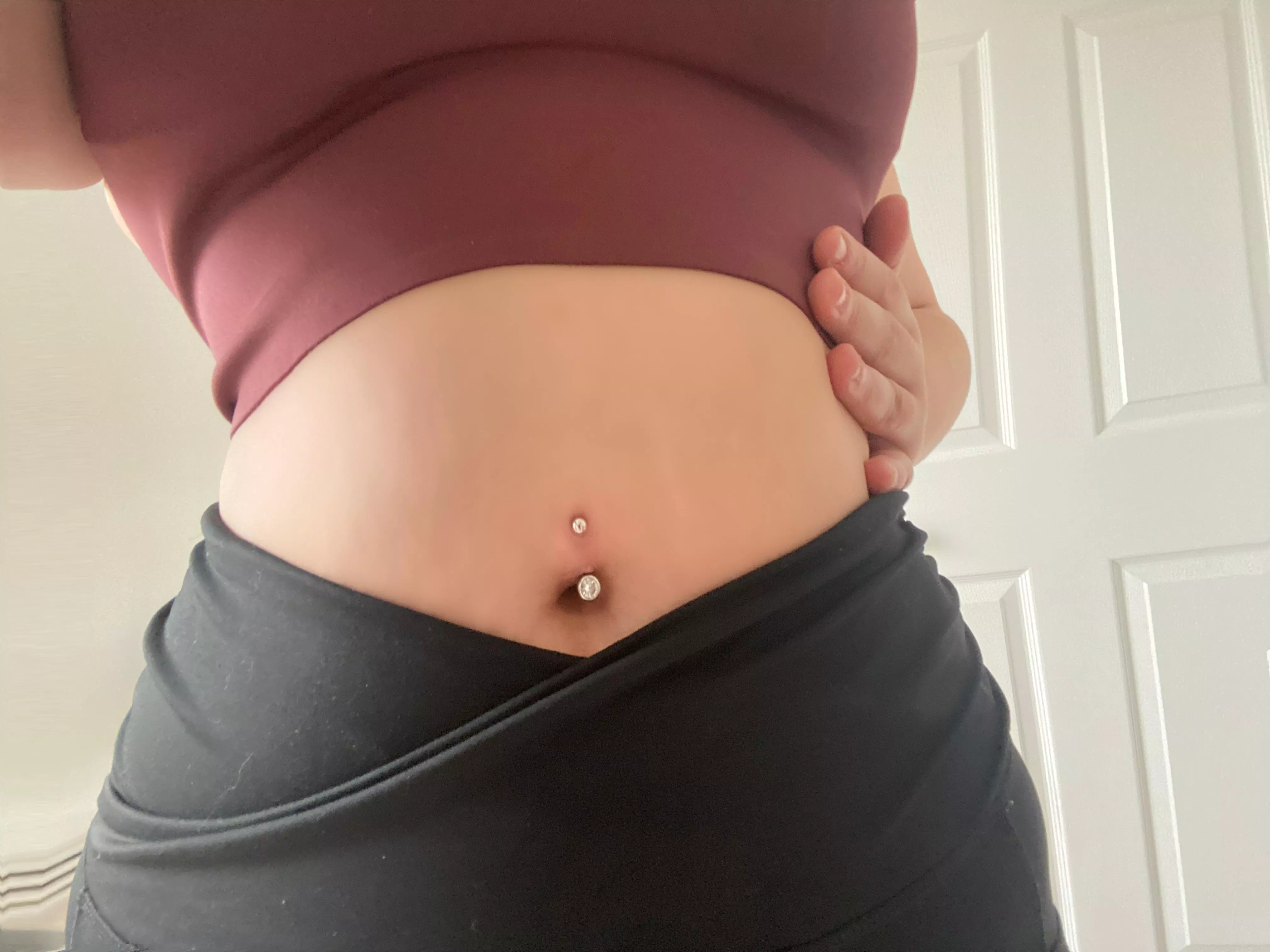 Crop top: gym edition 🤭