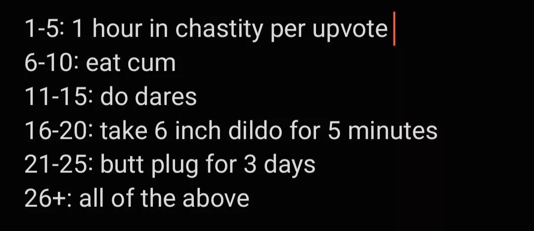 Don't give me too many