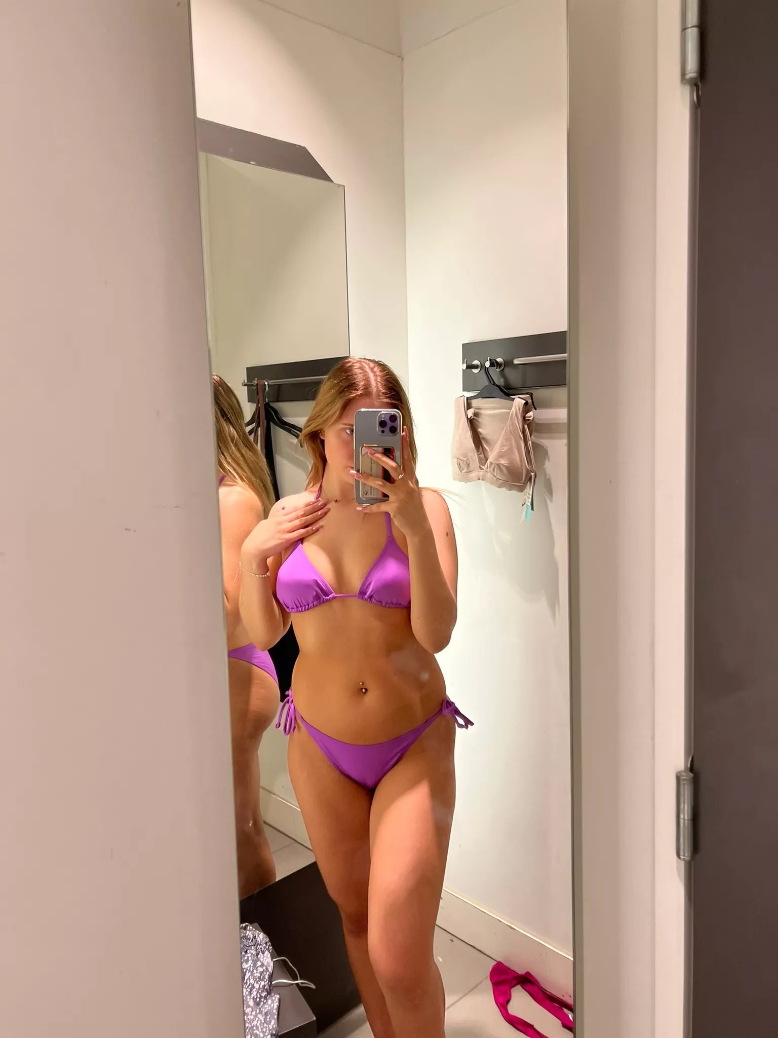 drop the panties on the floor