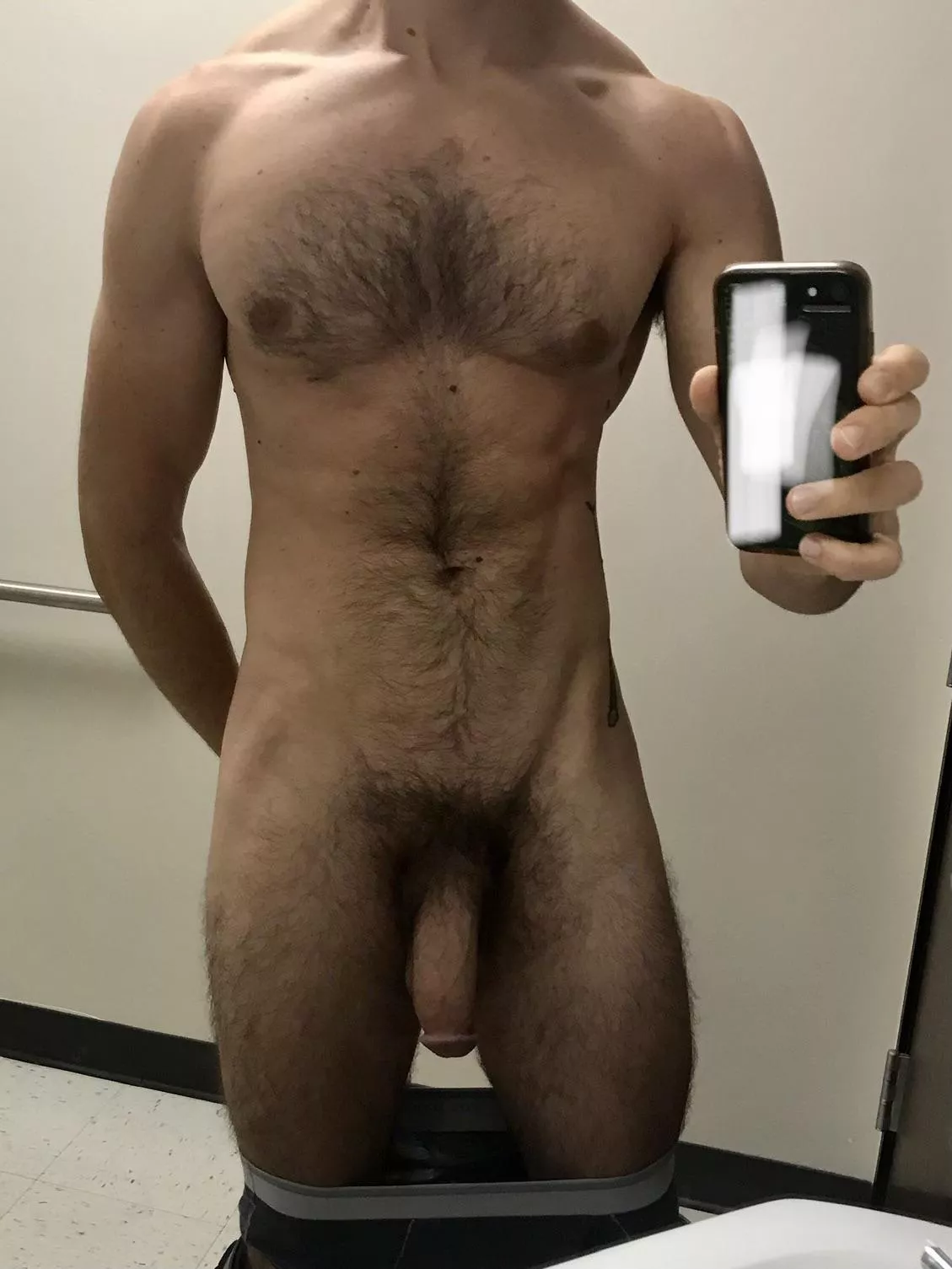 Find me in the work bathroom!