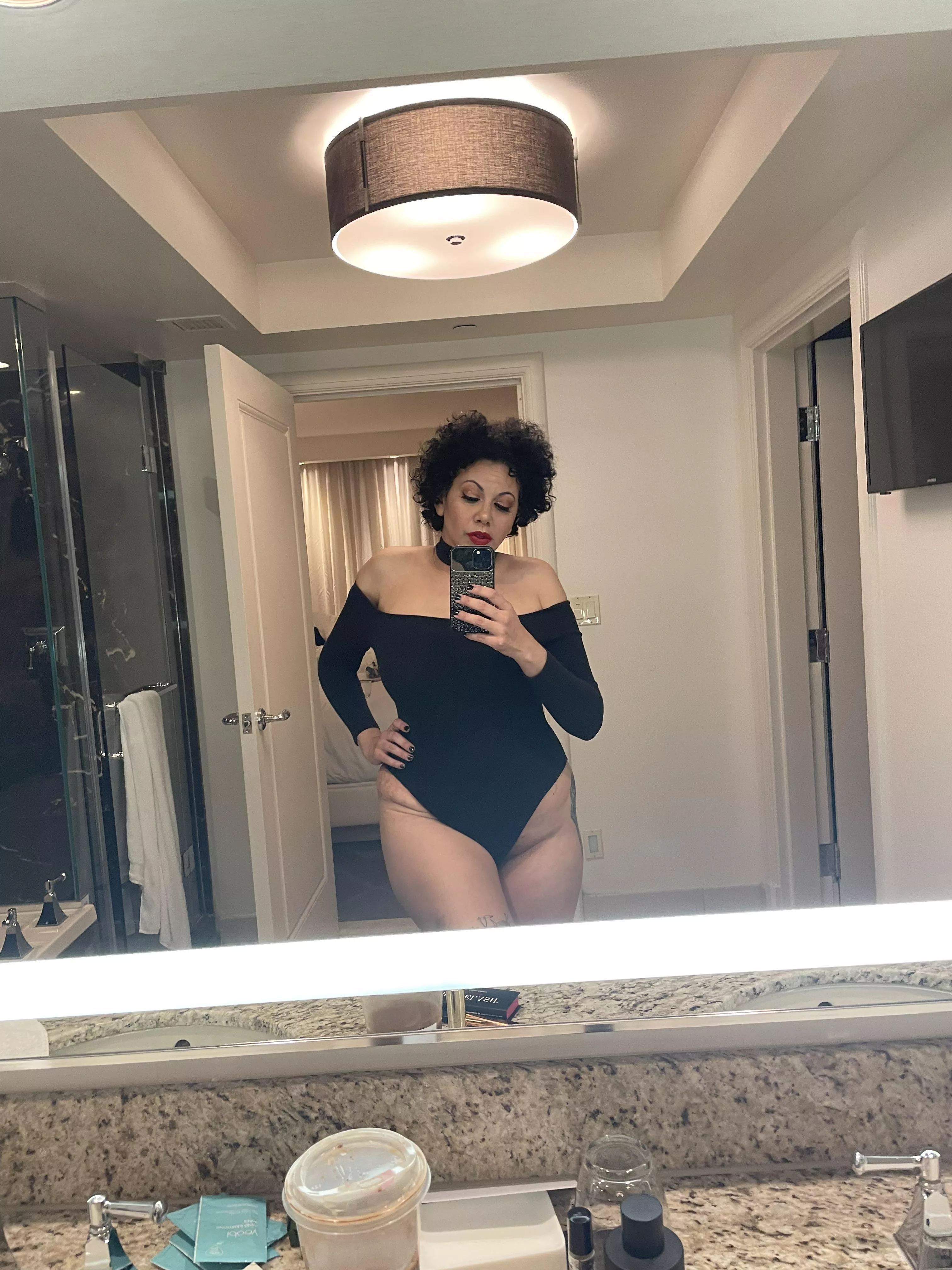 Getting ready, feeling saucy