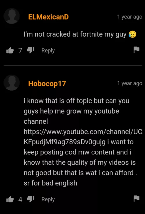 help him grow his channel