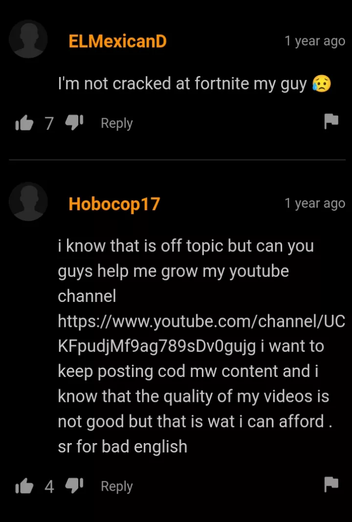 help him grow his channel
