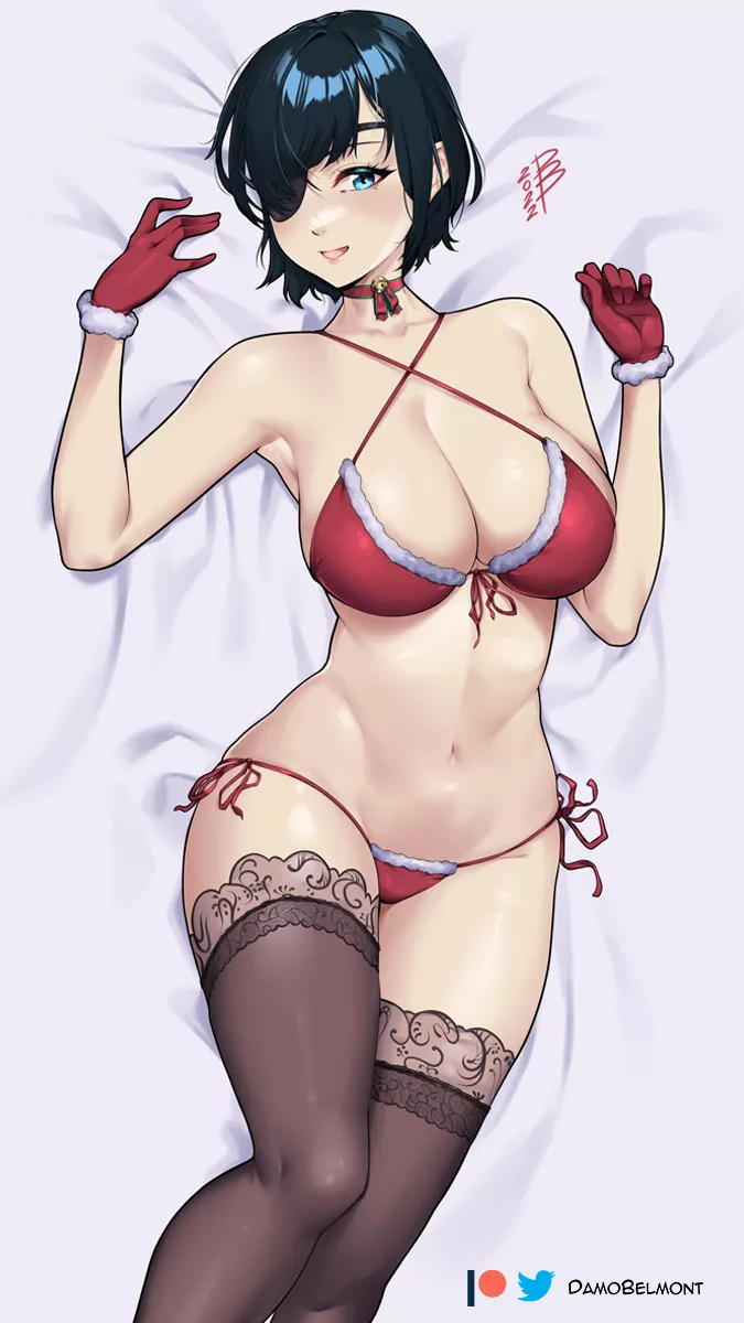 Himeno - when she is in your bed, any day is xmas, sorry was (Damodar, Damo Belmont) [Chainsaw man]