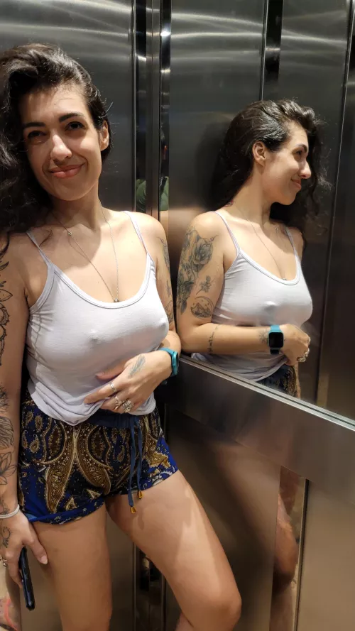 I bet you would be pressing every single button on that elevator, right?