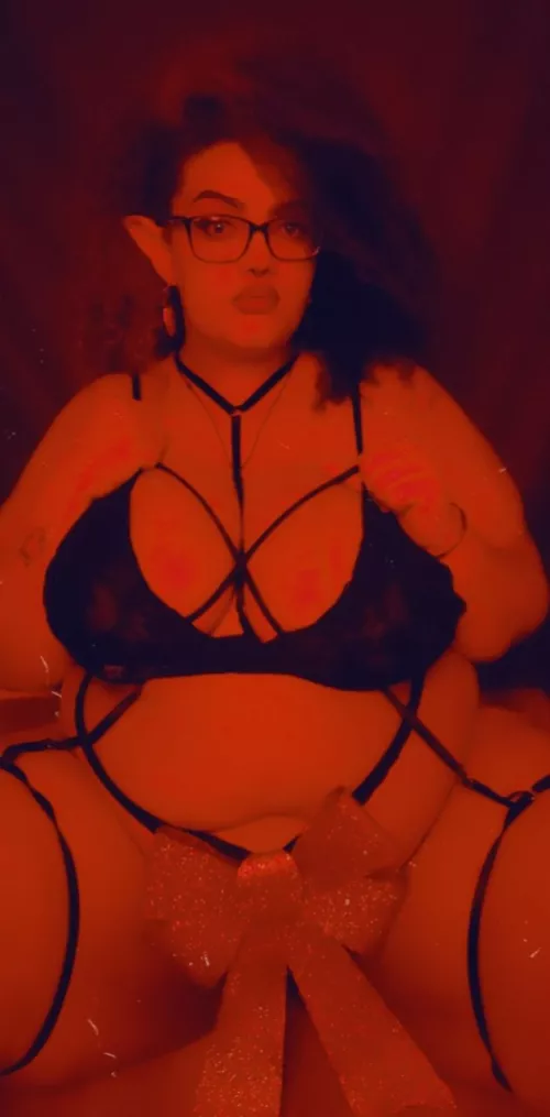 I guess you wear naughty cuz you didn't get this present