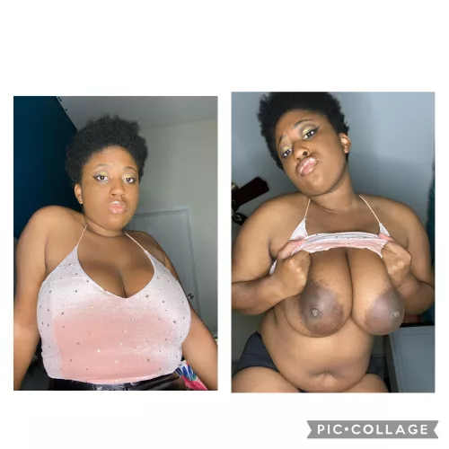 I hope my tits are convincing