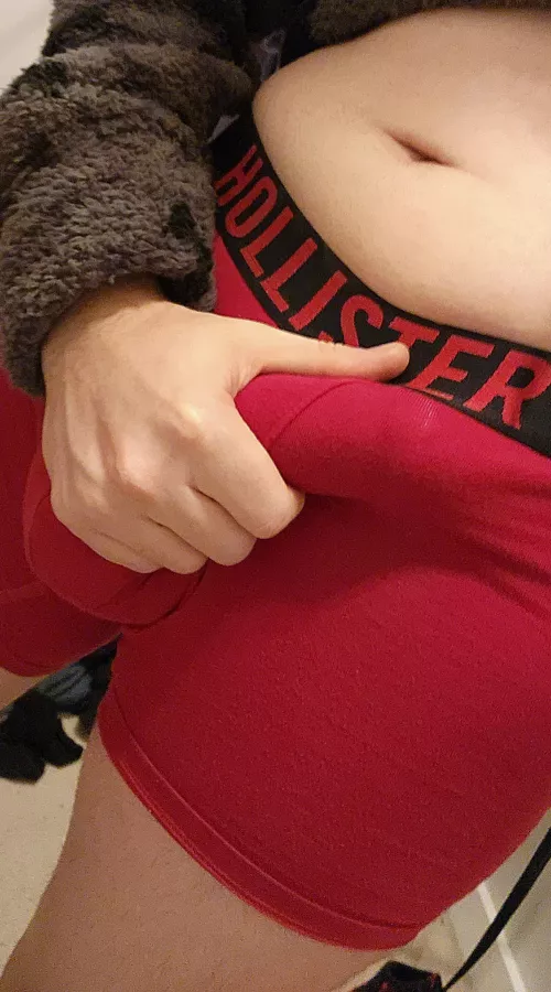 I love playing with it through my underwear