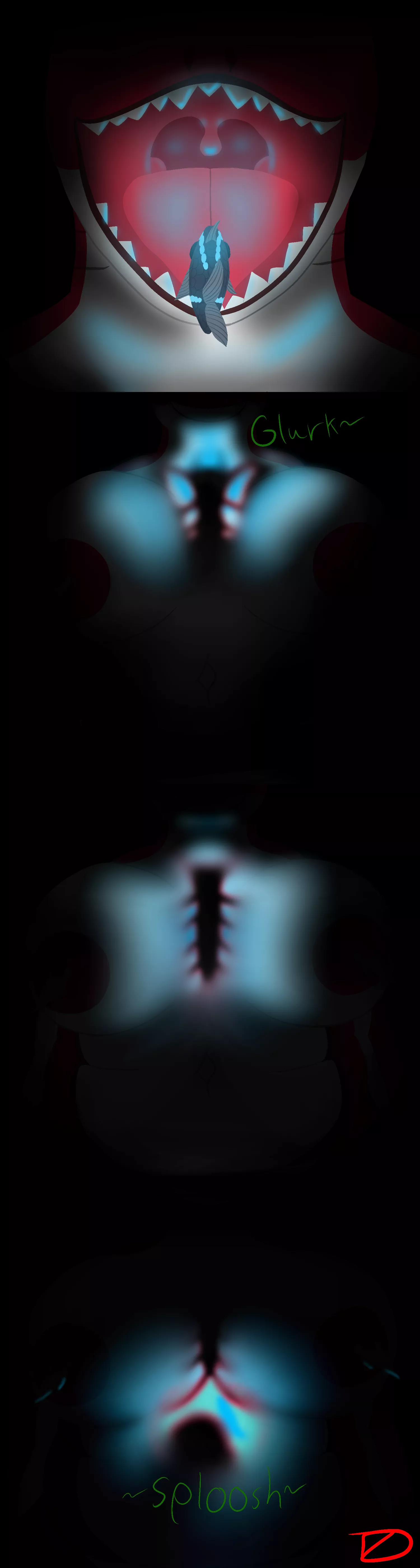 {Image} Deep Sea Snack (Furry) (F/?) (OC) By The Z Dude