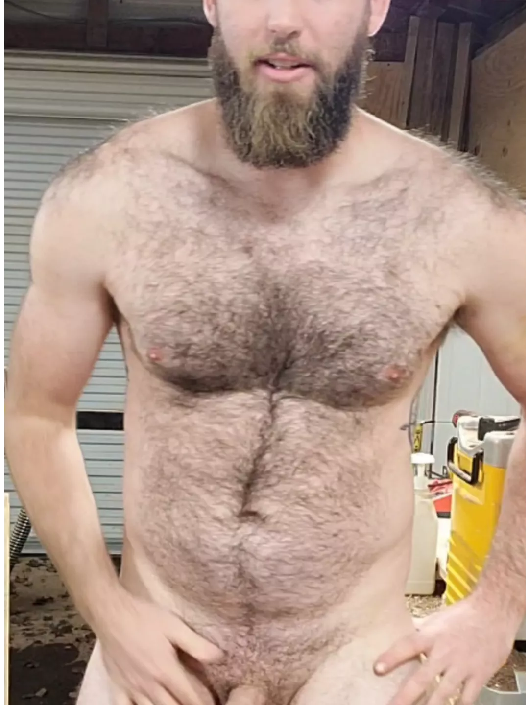 manly and hairy