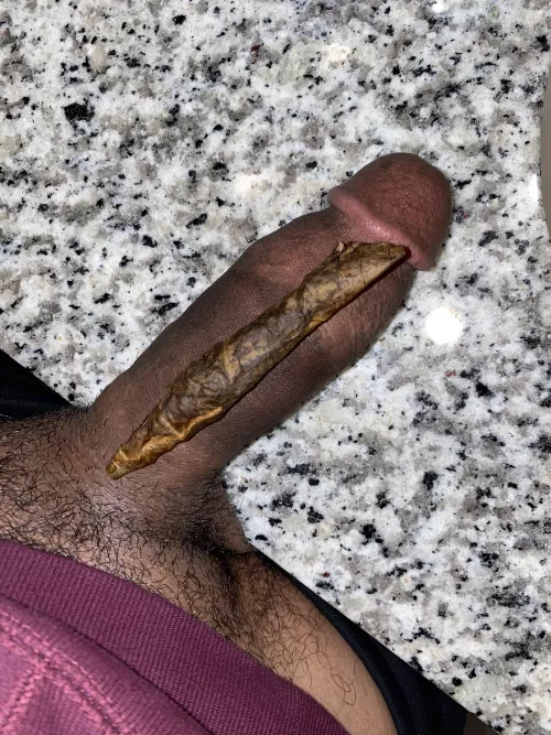 [M]First the blunt, then the pipe