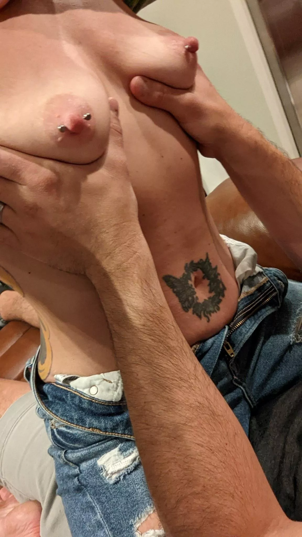 My husband finally got to unwrap his present!🎁