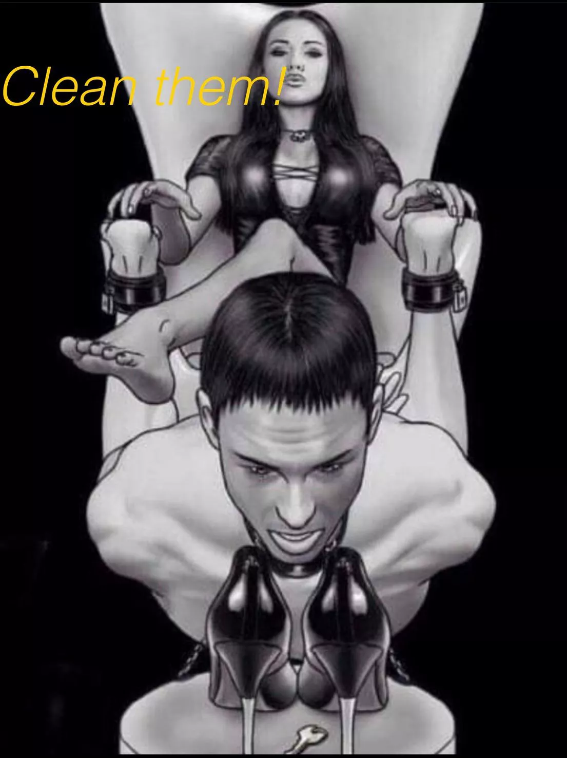 My shoes must always be cleaned!