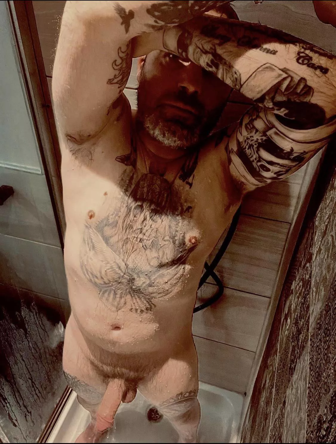 Not shaving for a few weeks