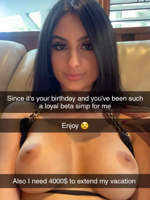 Of course you don't get see her tits for free