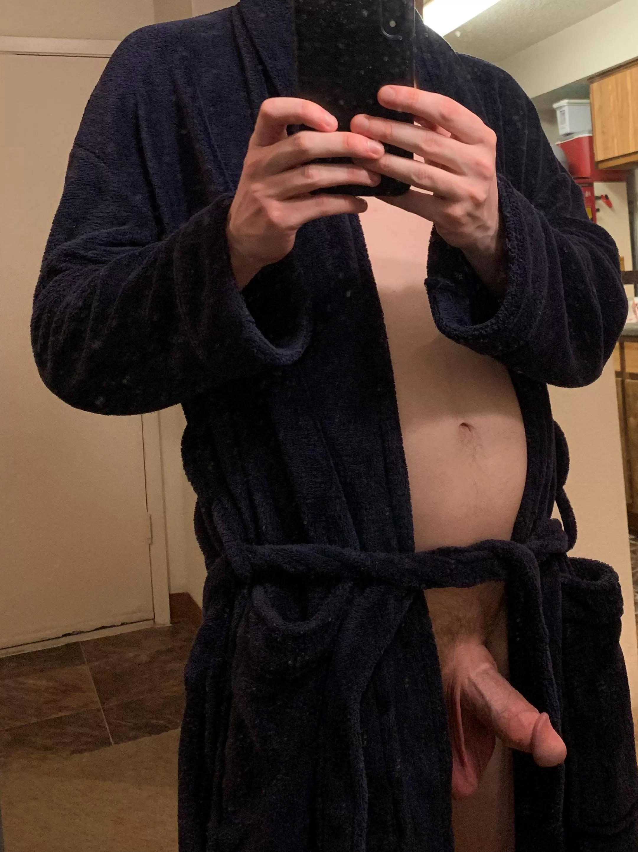 Open-robe semi