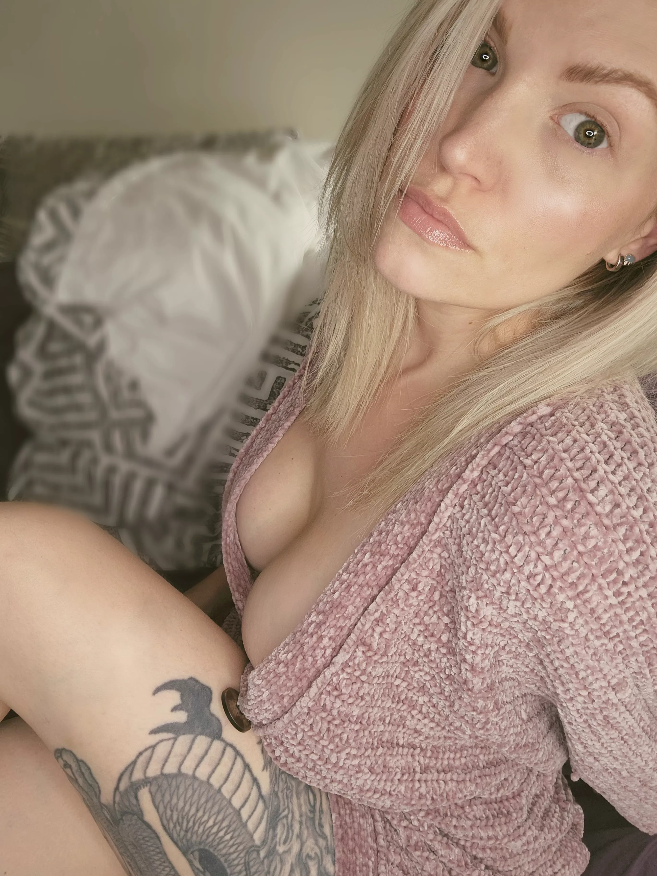Pink sweater