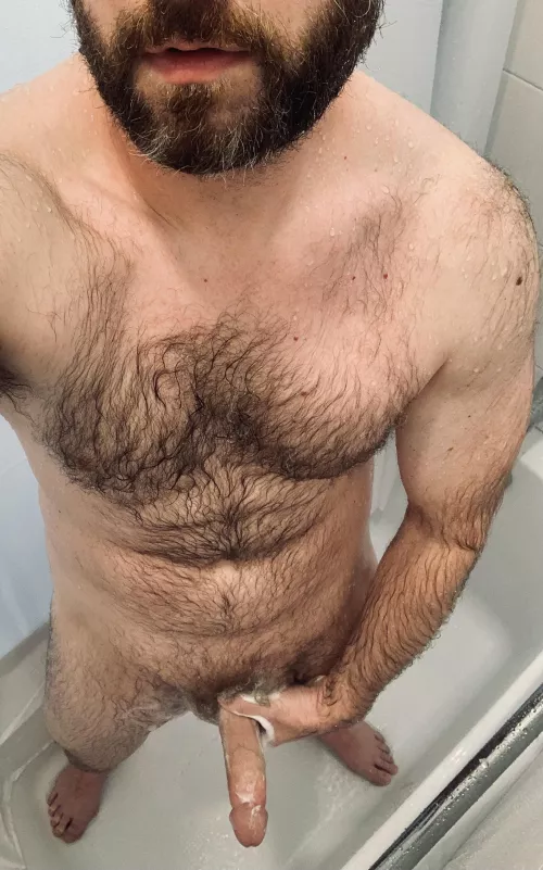 Post-workout shower; wish you were here