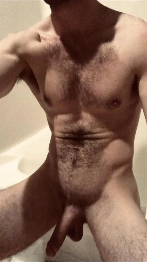 Pre-bath after a long workday