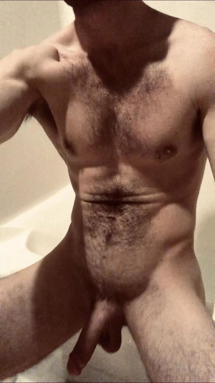 Pre-bath after a long workday