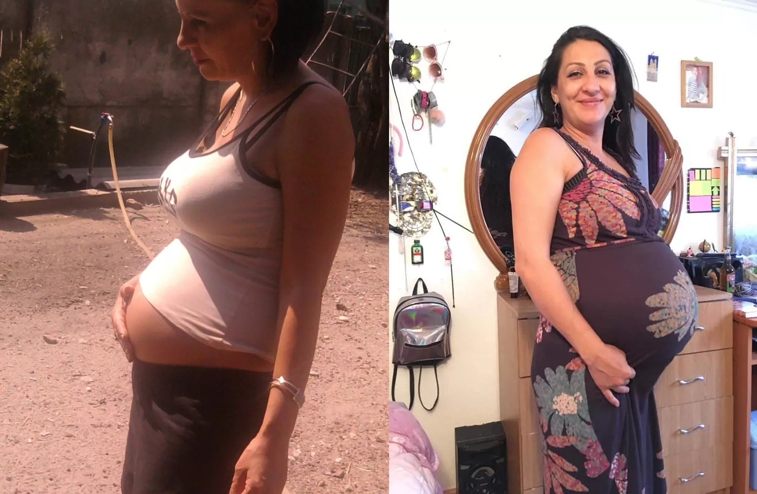 Pregnant at 52, same time as 37 years old daughter, her first pregnancy was at 15