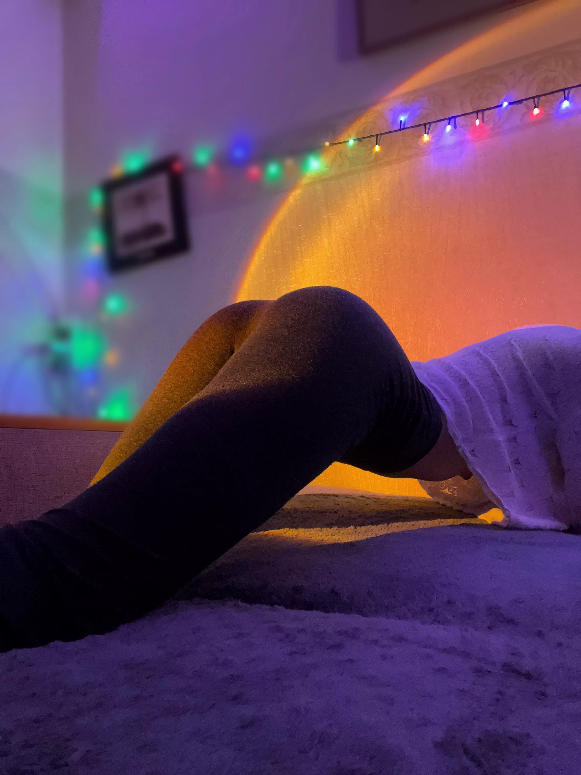 Pulling them on. Are yoga pants okay?