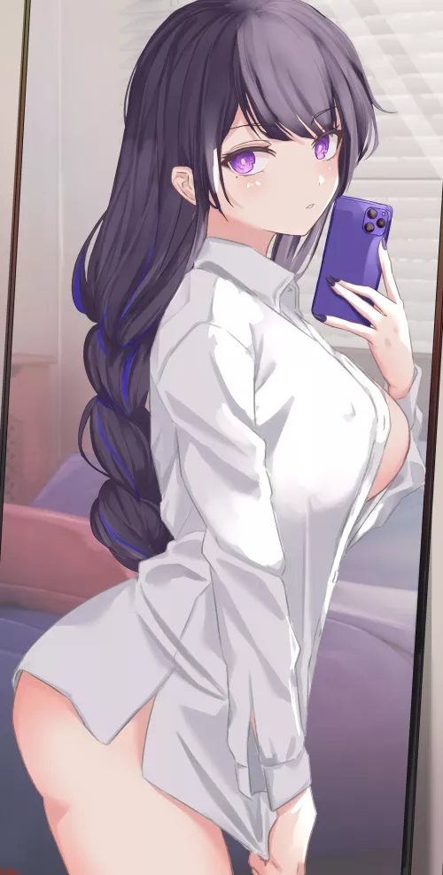 Raiden mirror selfie