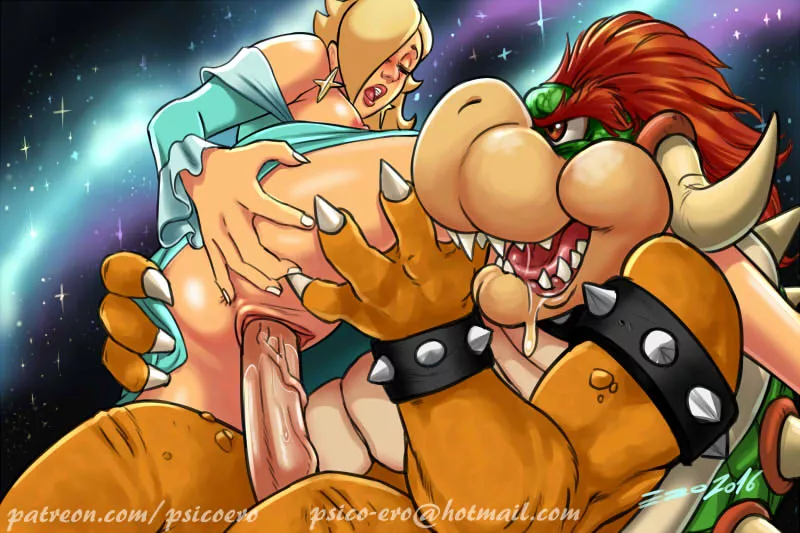 Rosalina x Bowser (psicoero) [Super Mario Bros.]