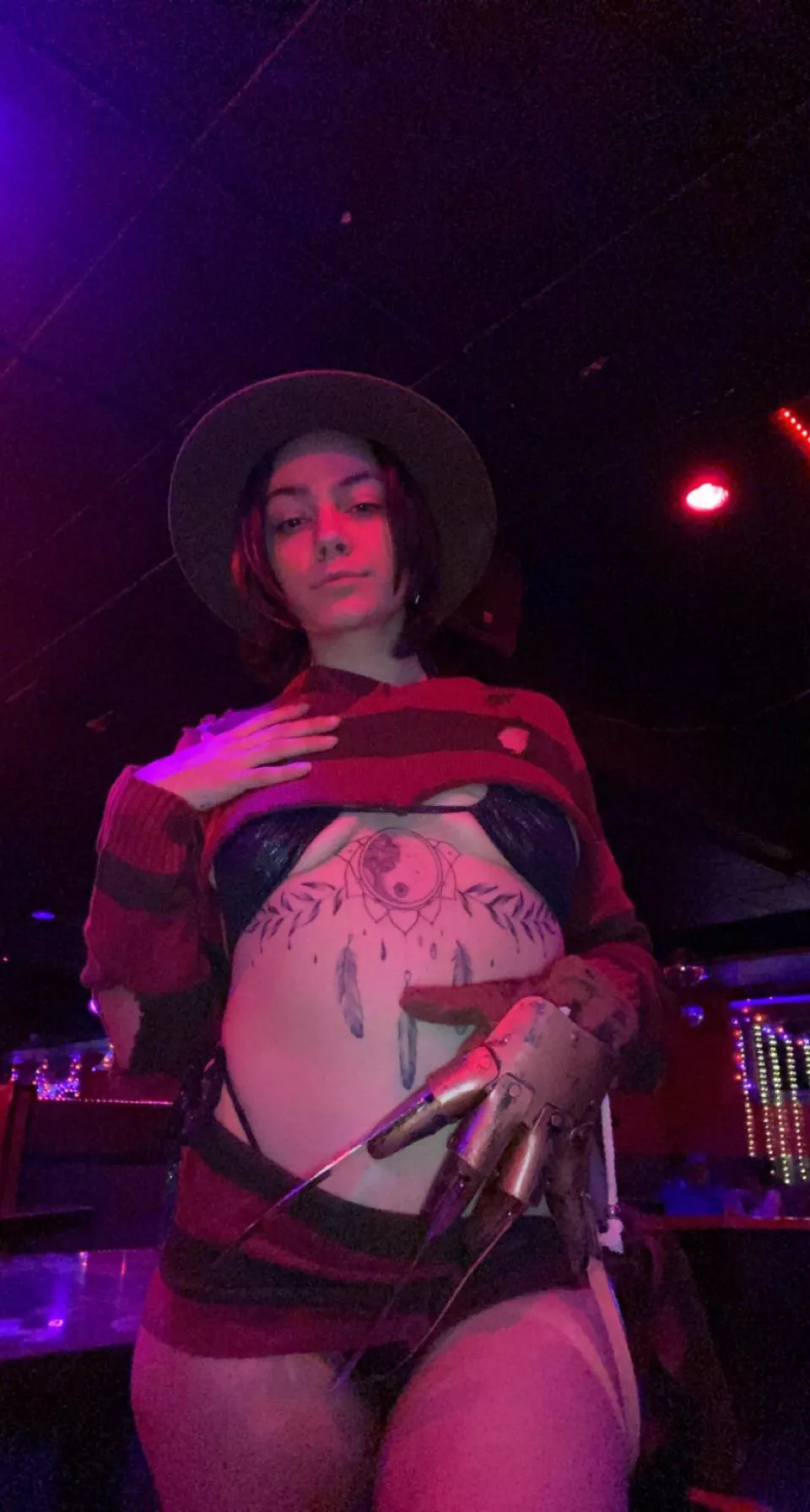 Sexy Freddy Krueger. Look out for me in your dreams 😝