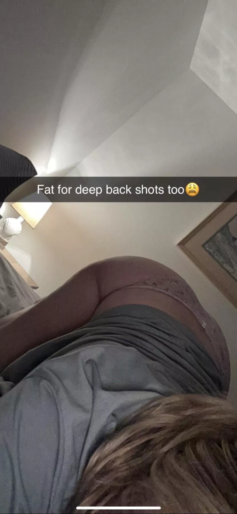 She’s always talking about someone else fucking her