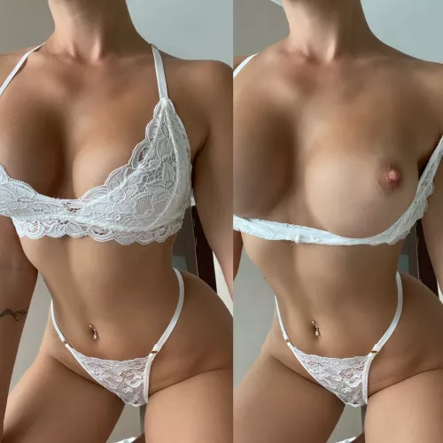 Sometimes even cute lingerie need to come off