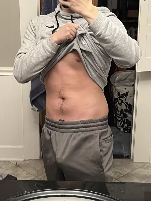 The head is visible ….