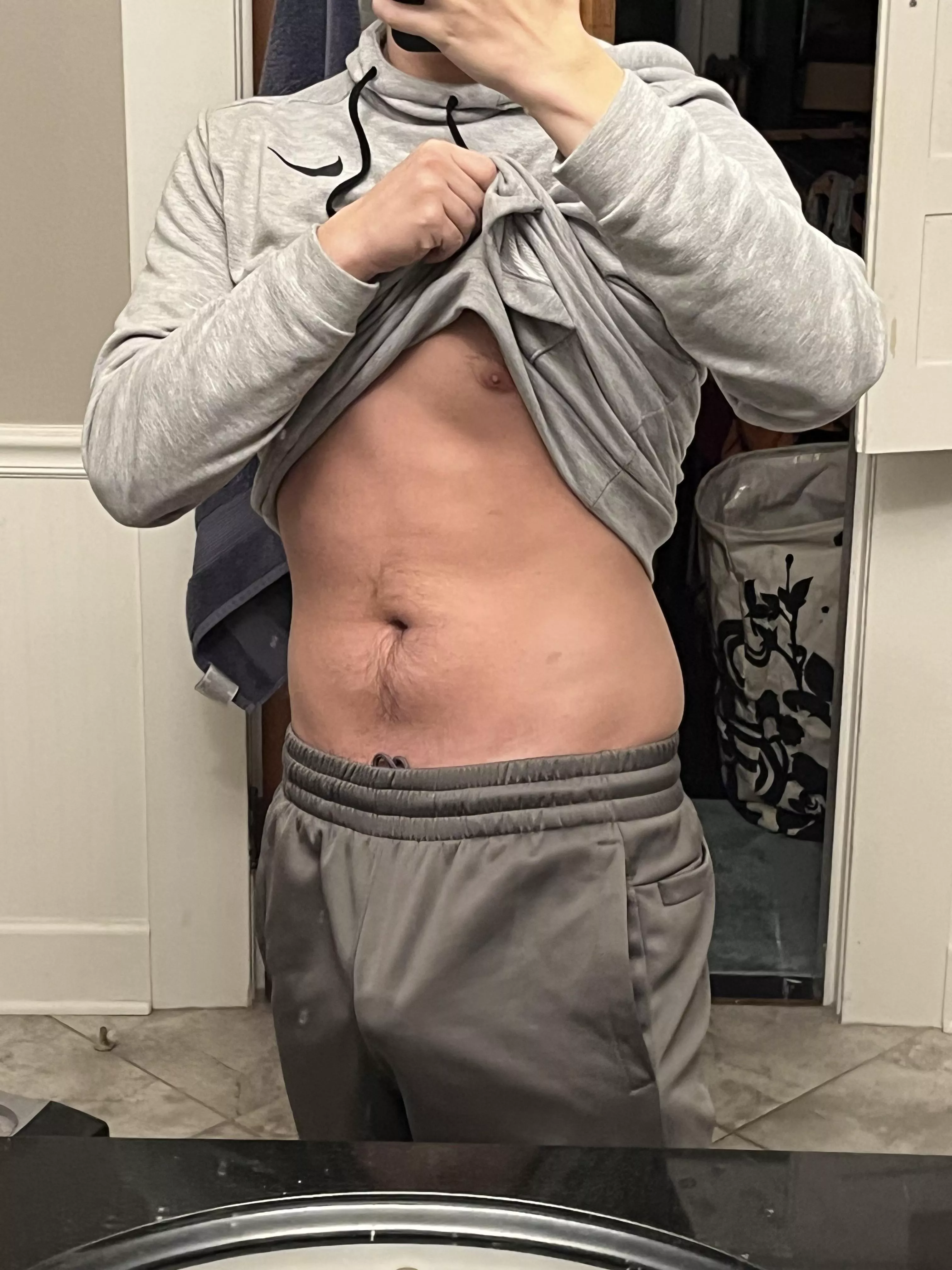 The head is visible ….