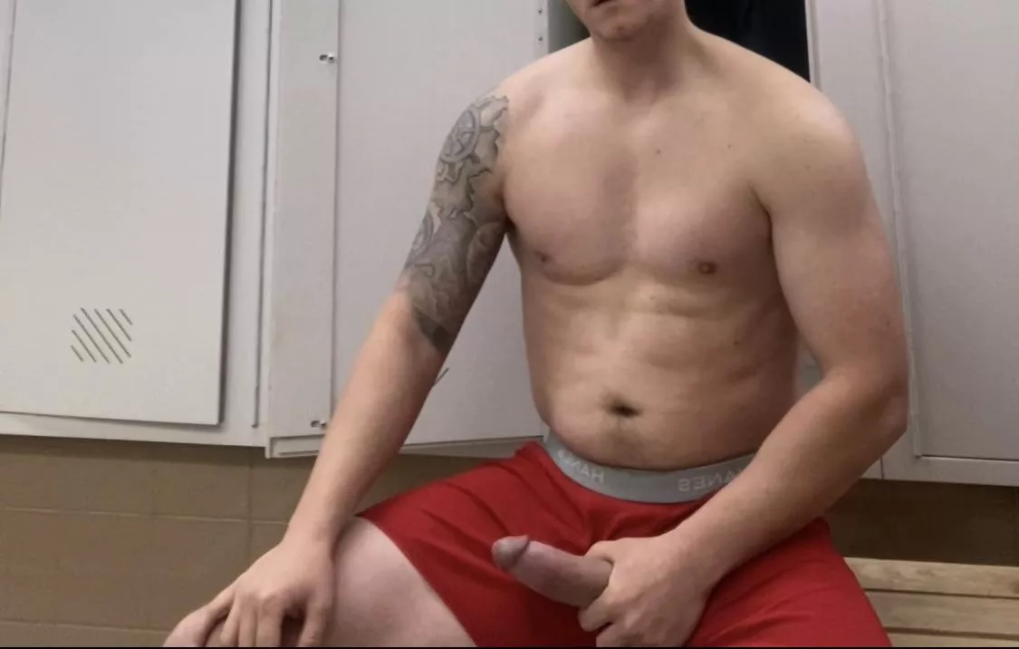 The locker room can get weird!