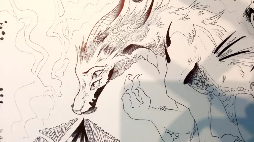 the sabre v2 - art by me