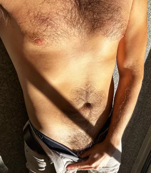 The sun finally came out & gave some awesome lightning.